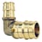 Apollo 1/2 in. x 3/4 Brass PEX-A Expansion Barb Reducing 90-Degree Elbow EPXE1234 - alternate 2